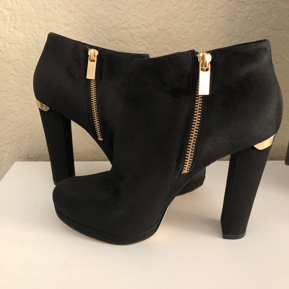 Michael Kors Black Heeled Haven Bootie